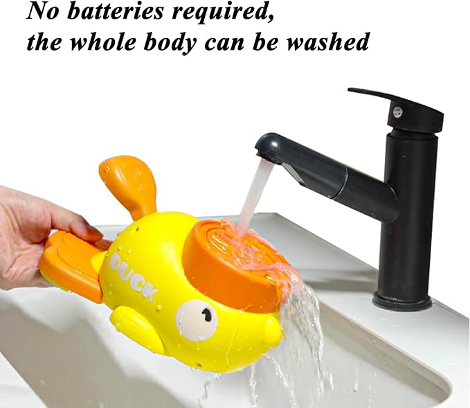 Dog Treat Dispenser Toy Interactive, Duck Cat Treat Dispenser, 2-in-1 Interactive Dogs Toys Food Puzzle Slow Feeder, Adjustable Slow Feeder for Dogs & Cats (Yellow*2)