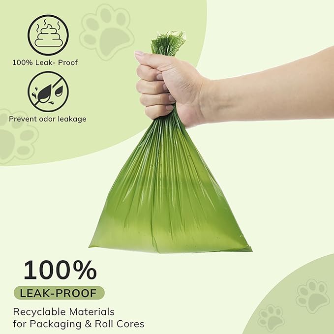 Dog Poop Bags, 690 Counts (8 Rolls) Unscented & Leak-Proof Dog Waste Bags, Eco-Friendly Poop Bags for Dogs, Extra Thick Pet Waste Bags for Dog Waste Dispenser