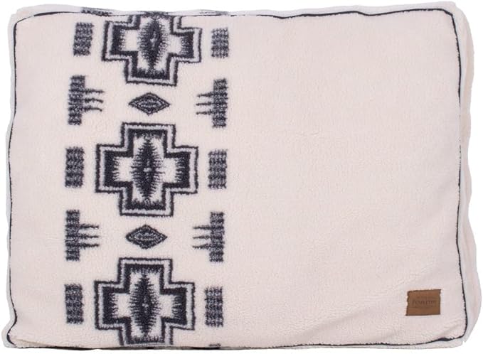 Pendleton Harding Tonal Berber Napper Dog Bed in Gray, S