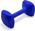 J&J Dog Supplies Obedience Retrieving Dumbbell with 3" Ends, 3 1/2" Wide Bit and 15/16" Diameter Bit, Blue, Large