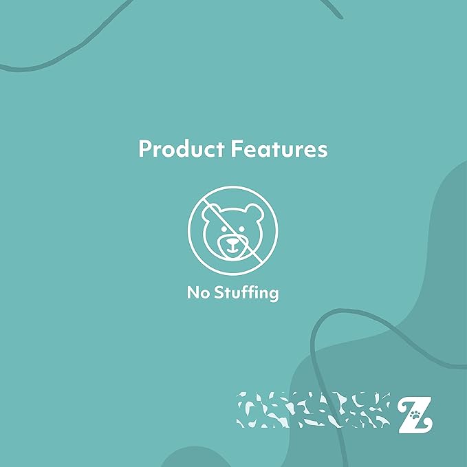 ZippyPaws Squeakie Crawler- No Stuffing Dog Toy to Keep Them Busy, For Small, Medium, & Large Dogs, Squeaky Pet Toy for Boredom, Unstuffed Chew Toy, Soft Plush Puppy Products, SlowPoke the Turtle- 10"