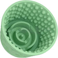 Dog Slow Feeder Lick Bowl,Anxiety Relief Treat Dispenser, Non-Slip Anti-chocking Pet Dish, Interactive Puzzle Toy for Small Medium Large Breed,Freezable BPA Free Silicone Dishwasher Safe
