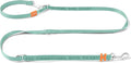 HOWGO Hands Free Dog Leash with Padded Handle,Multifunctional Crossbody Waist Leash for Walking Running Jogging Training,7.5 FT Nylon Adjustable Length for All Breeds(MintGreen, Ultralight)