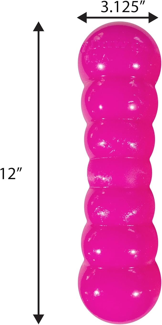 Ruff Dawg Dawg-Buster XL – Durable Dog Toy – Large, Tough Fetch Toy for Aggressive Chewers – High-Visibility Neon Colors – Floats, Bounces & Safe Play