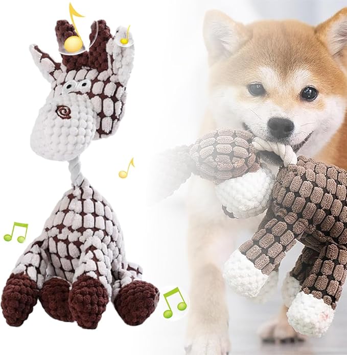 Upgrade Bite Buddy Chew Toy for Dogs, 2025 New Petsboro Bitebuddy Dog Toy Indestructible Stuffed Animals for Dogs, Cute Soft Resistant Squeaky Dog Toys for Heavy Chewers (#A2)