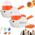 2026 New Dog Interactive Treat Dispenser Toy, Treat Dispensing Dog Toys, Cat Treat Dispenser, Promotes IQ Training and Entertainment Reduces Bloating Anti-Gulping Small Animal Bowls (White*2)