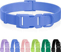 Waterproof Rubber Dog Collar, Odor-Resistant and Easy to Clean, Ideal for Daily Walks, Rainy Days, Swimming and Hiking, Fits Small Medium and Large Dogs