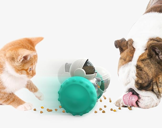 Interactive Dog Toy Dispensing Food (Blue)