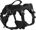 AUROTH Escape Proof Dog Harness - Soft Padded Reflective Adjustable Vest with Lift Handle - Medium Size