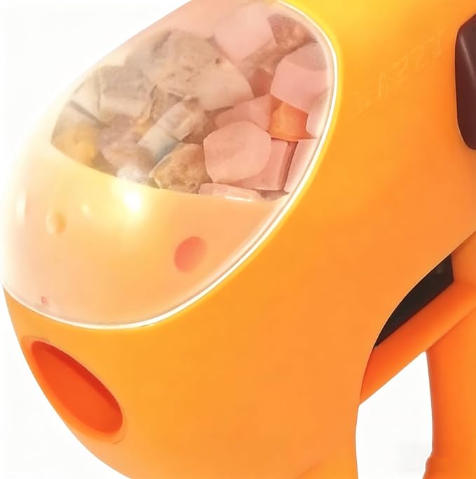 Dog Toy Treat Dispenser | Fun Launch Design Puzzle Feeder - Interactive Treat Dispensing Dog Toys | for Pet Cat Kitten Puppy Home Indoor Outdoor