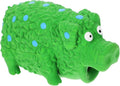 POPETPOP Squeaky Pig Dog Chew Toy Sturdy Latex Teething Toy for Puppies and Small Dogs for Interactive Play and Molar Health
