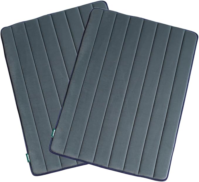 BALANCE Dog Crate Pad, Dog Foam Crate Mat Kennel Pad, Washable Water-Resistant Pet Bed Flat Dogs Cage Mat for X-Large Dogs, 2 Packs