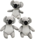 Koala Plush Dog Toy Squeaky Toy, Interactive Hide and Seek Replacement Dog Toys for Small & Medium Dogs (3Pcs Squeaky Koala)