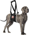 Dog Sling for Back Legs, Dog Lift Harness, Magic Tape Dog Sling for Large Dogs Hind Leg Support, Elderly Dog Lifter, Help Canie Hip Arthritis K9 Cruciate Ligament Rehabilitation (Large)