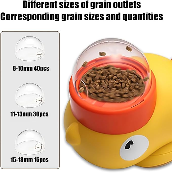 Cat Treat Slot Machine, Cat Slot Machine Treat Dispenser, Duck Dog Treat Dispenser, 2-in-1 Interactive Pet Slow Feeder Puzzle Toy, Suitable for All Kinds of Cats and Dogs (1pcs)