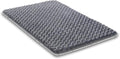 XL Dog Bed for Crate High Resilience Foam Crate Pad Mat for Large Dogs Washable Anti-Slip,41" x 27",Dark Gray