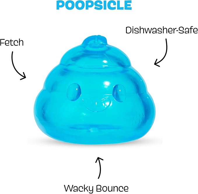 Barkbox Poopsicle Dog Toy for Medium Dogs – Perfect for Fetch and Hiding Treats, Offering a Rewarding Challenge for Dogs and Puppies
