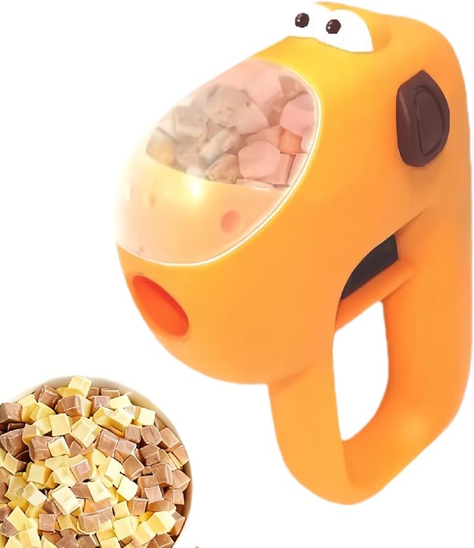 Dog Treat Dispenser Toy Interactive,Fun Launch Design Puzzle Feeder | Interactive Treat Dispensing Dog Toys - for Pet Cat Kitten Puppy Home Indoor Outdoor