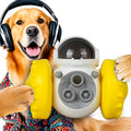 GRETEGO G&GO Dog/Cat Interactive Slow Feeder Puzzle Toy, Cognitive Dog Toys, Dog Treat Dispenser Toy, Interactive Pets Toys for Indoor, Treat Dispensing Dog Toys, Slow Eating Dog Bowl (Yellow)
