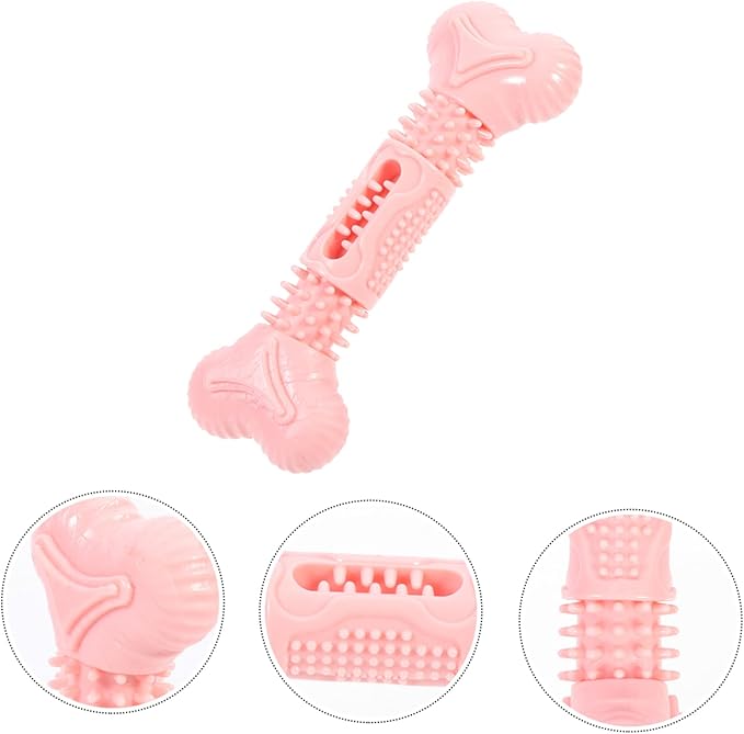 -Resistant Dog Chew Toy Portable Puppy Accessory for Teething and Playtime Easy to Pet Toy for