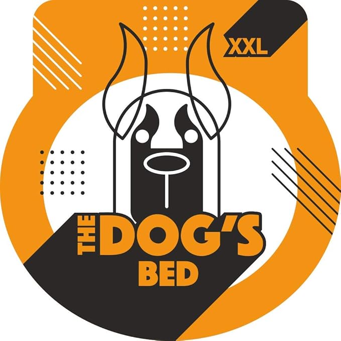 The Dog’s Bed Orthopedic Standard Foam Dog Bed Mattress, Oxford Fabric, Grey with Black Trim, XXL