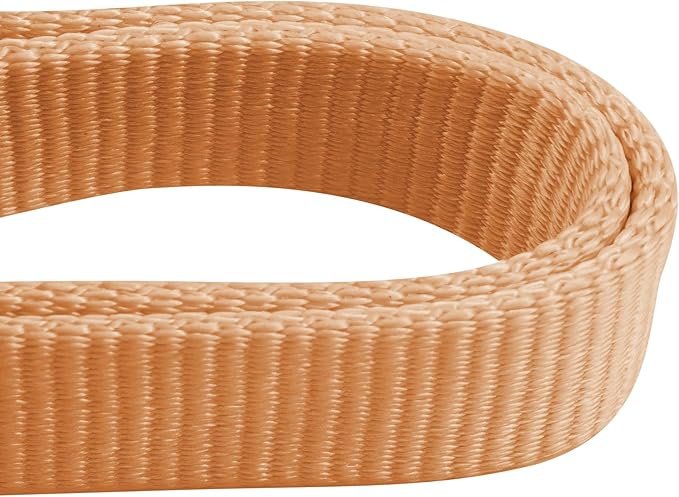 Hyhug Martingale Collar for Dogs Small Clay |Escape - Proof Heavy Duty Nylon Durable No Buckle, Ideal for Training & Daily Walks