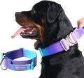 Spark Paws Tactical Dog Collar - Heavy Duty, Premium Quality, Thick and Durable for Large and Medium Dogs - 90s Retro - L - 1.5"