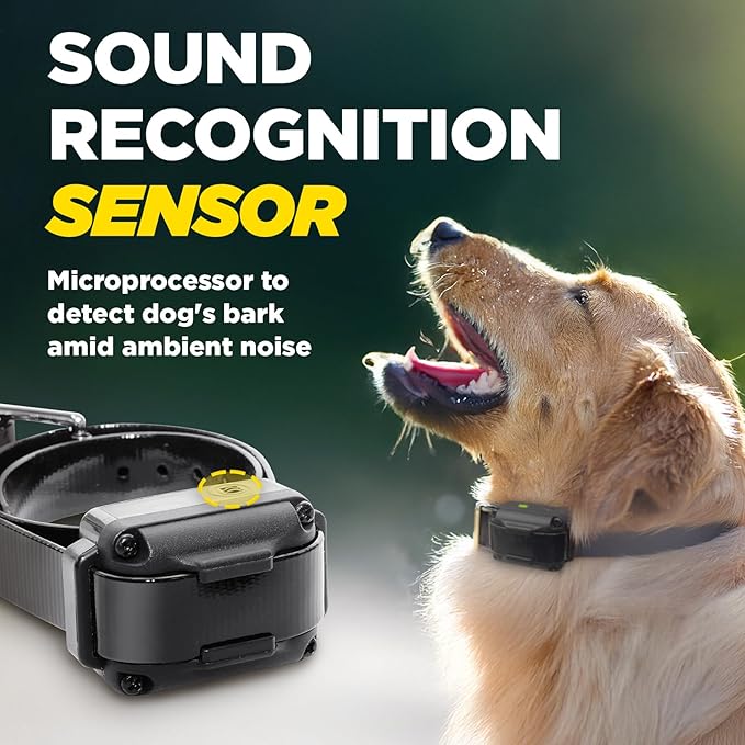 Dogtra iQ Vibe Vibration Only No Bark Collar: 4X Stronger HPP Vibration, IPX9K Waterproof, Precision Sensor, Rechargeable