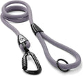 MADE TO ROAM Premium Explorer Leash - Climbing Rope Leash with Autolocking Aviation Aluminum Carabiner - Montana Moonrise, 6ft