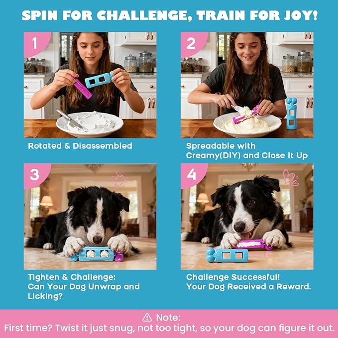Dog Chew Toys for Aggressive Chewers: Indestructible Dog Toy for Large Dogs to Keep Them Busy & Reduce Boredom, Tough Dog Toys for Medium & Large Breed, Bacon Flavor, Durable Nylon
