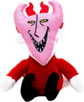 Buckle-Down Disney Squeaky Plush Dog Toy for Large, Medium & Small Dogs, The Nightmare Before Christmas Lock Full Body Pose, 3.5" x 4.5"