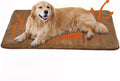 Dog Crate Pad for X Large Dog - 41x27 Memory Foam Dog Bed, Washable & Anti-Slip Dog Bed Mat, Ultra Soft Kennel Pad for Dogs Cozy Sleeping Mat, Khaki