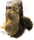ALL FOR PAWS Squeaky Dog Toys, Plush Squirrel Dog Toy, Stuffed Animal Dog Toys for Small Medium Large Dogs, Soft Puppy Chew Toy with Squeaker