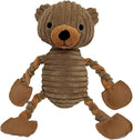 LWBMG Squeaky Dog Toys, Tug of War Dog Toys to Keep Them Busy, Stuffed Animal Dog Plush Toy for Puppy Small, Middle, Large Dogs, Cute Bear Interactive Doggie Toy Khaki