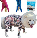 Shed Defender Original Dog Onesie for Dog Shedding, Seen on Shark Tank, Lightweight Breathable, Bodysuit for Dogs, Recovery Suit, Jumpsuit, Dog Body Suit, Shed Shirt, Post Surgery Onesie, Vet Approved
