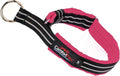ComfortFlex Premium Padded Martingale Dog Collar – Reflective Waterproof Slip-On Limited Slip Collar for Gentle Control & Escape Prevention - Small, Berry