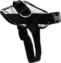 ShawnCo Essential Dog Harness, No-Pull Pet Vest with 3 Leash Clips, No Choke, Reflective, Adjustable and Padded, for Easy Walking and Training for Small, Medium and Large Dogs (White Marble, L)