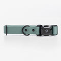 2026 New Edition, Fei & Eve PVC MagEase Dog Collar - Patented Magnetic Buckles | Fur-Safe | 450LB Escape-Proof | Adjustable Fit | Large (Glacier Green)
