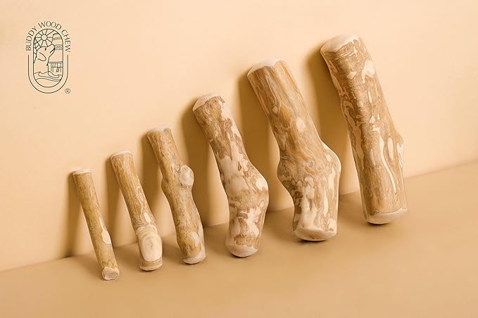 Coffee Wood Dog Chew Stick - 100% Natural Toy Safe, Durable S (Single)