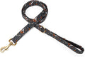 Organic Cotton Dog Leash for Small,Medium and Large Breed,Brass Hardware Pet Leash for Walking,Running and Training 6FT