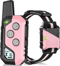 Shock Collar for Dogs, IP67 Waterproof Dog Training Collar with Remote, 3 Training Modes with Beep, Vibration, and Safe Static, Rechargeable E Collar for Large Medium