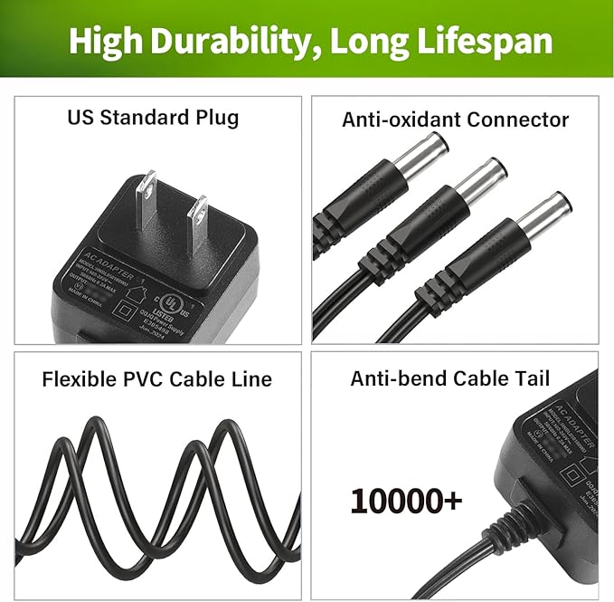 5V Charger for Dogtra 280C 200C YS600 YS300 iQ Plus 202C iQ-Combo iQCOMBO 282C EF-3000 Remote Collar Trainer, Dogtra Power Adapter Wall Charger with 1 to 3 Splitter Charging Cable