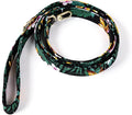 Organic Cotton Dog Leash for Small,Medium and Large Breed,Brass Hardware Pet Leash for Walking,Running and Training 6FT
