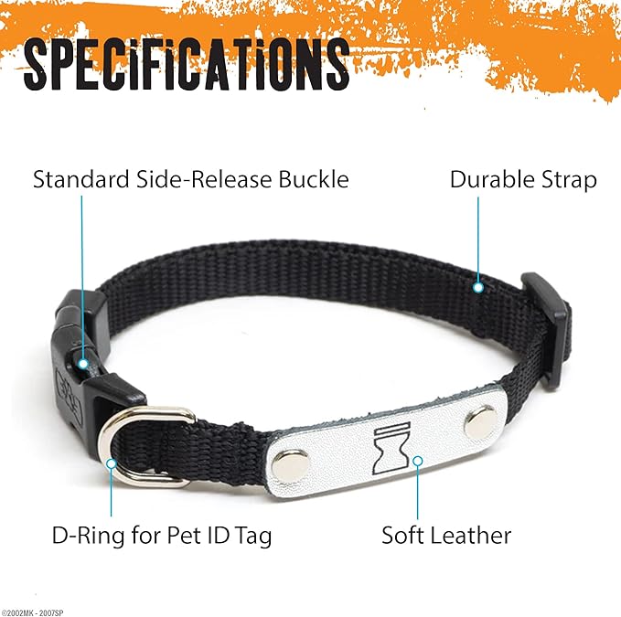 Naruto Dog Collar for Large Dogs, Medium, Small, XS Puppy Collars: Officially Licensed Naruto Shippuden Anime Dog Collar Pet Accessories, Naruto Gifts for Boy or Girl Dog (Black, Hidden Sand, X-Small)