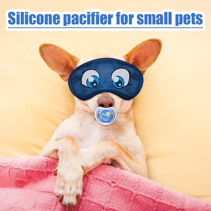 Silicone Puppy Pacifier - Teething Toys for Puppies, Portable Chewing Toys for Small Dogs | Puppy Bite Training Toys, Safe and Soft Chew Toy for Care, Perfect Teething Relief for Puppies