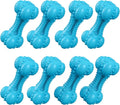 Dog Squeaky Chew Toys for Aggressive Chewers, Long Lasting Tough Rubber Bones for Teeth Cleaning, Indestructible Pet Toy for Large Medium Breed Dogs