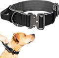 Leash Boss Tactical Dog Collar - Dog Collar with Handle Heavy-Duty Adjustable Military K9 Collar with Quick Release Buckle and Handle - for Training