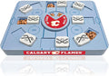 Pets First NHL Calgary Flames Large Puzzle Toy, New Size, Interactive Dog Treat & Slow Feeding Toy