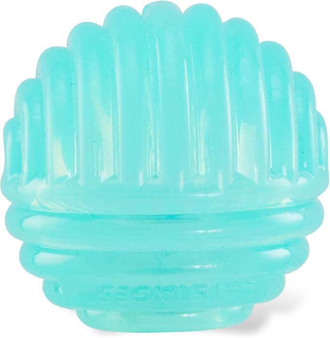 Catstages Ball Treat Stuffer Cat Toy – Interactive Treat Dispensing Ball for Cats, Mental Stimulation & Physical Exercise, Soft & Durable, Green