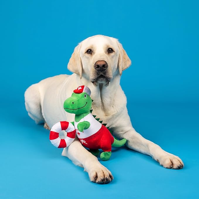 Fringe Studio Plush Dog Toy, to The REX-CUE!, Pet Shop Collection (314597)
